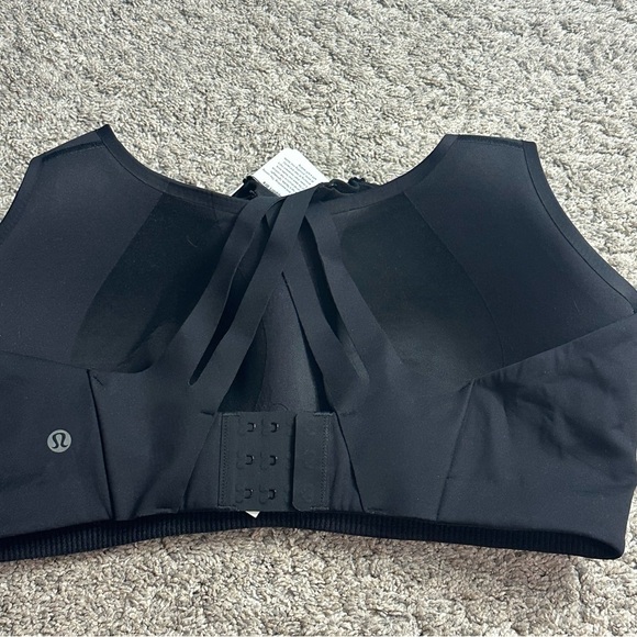 Lululemon AIRSUPPORT BRA HIGH SUPPORT 38 DD E NWT running black wireless yoga - Picture 7 of 12